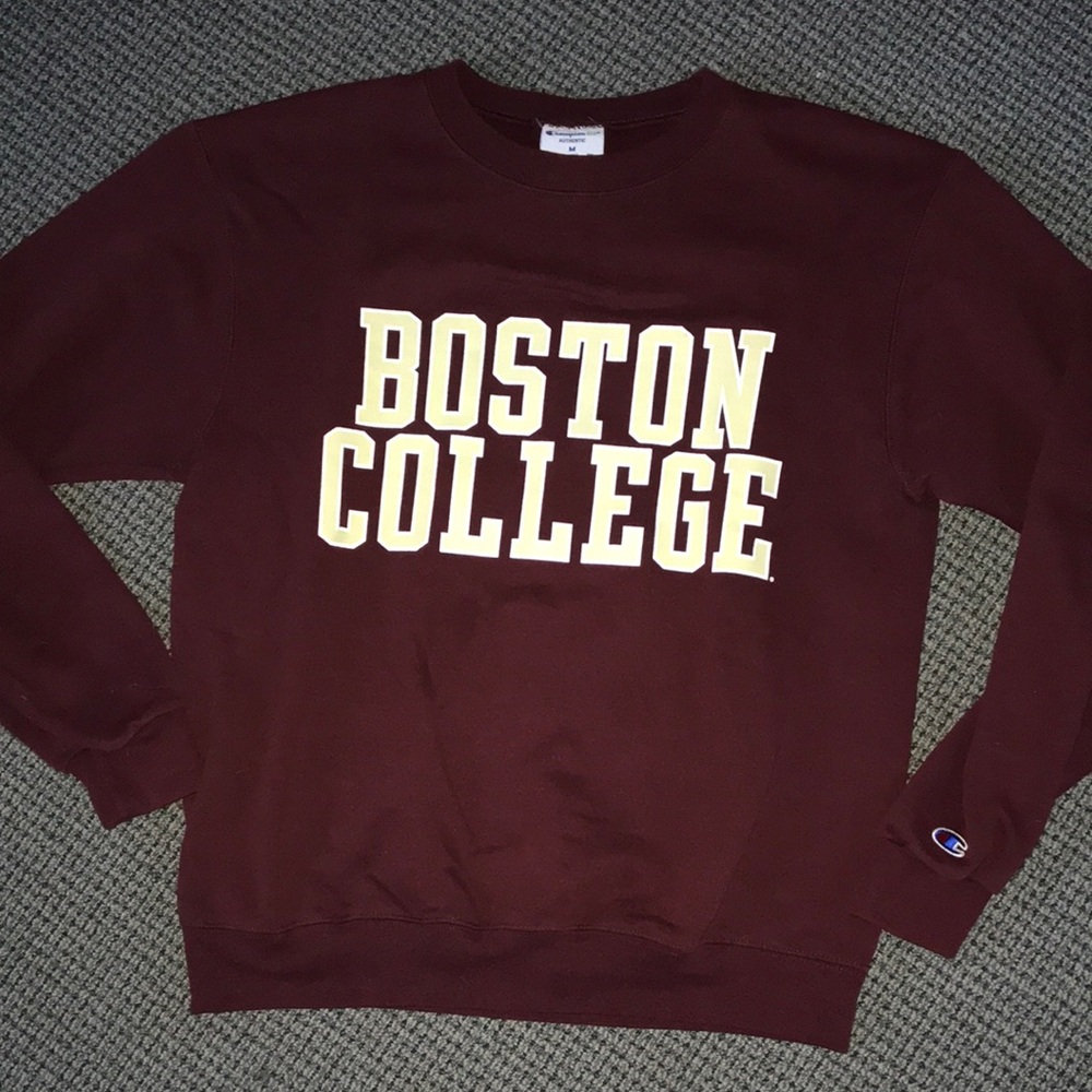 Boston College Maroon Crewneck by Champion